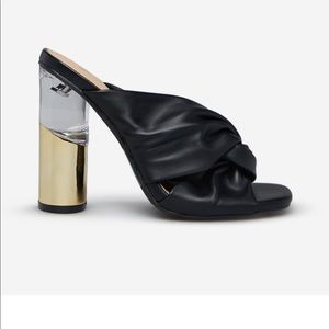 Nykole Two Tone Heeled Sandal